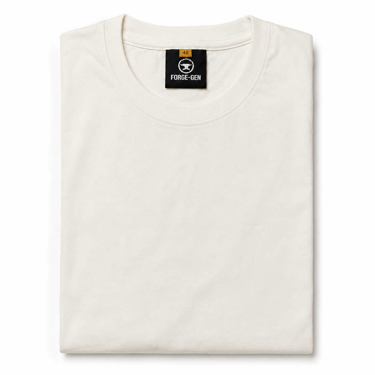 ForgeGen BIO ROUND NECK OFF WHITE - Image 4